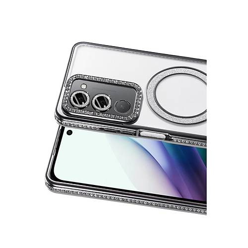 Redmi 15 4G Joke Simli Magneticsafe K�l�f - Siyah