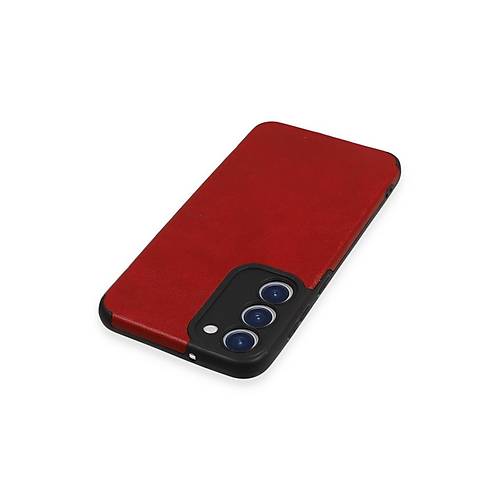 Galaxy S23 Plus K�l�f Loop Deri Silikon - K�rm�z�