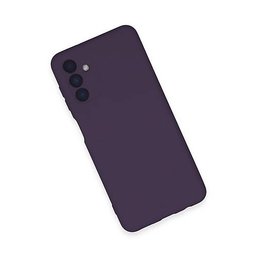 Galaxy A24 4G K�l�f Nano i�i Kadife Silikon - Mor