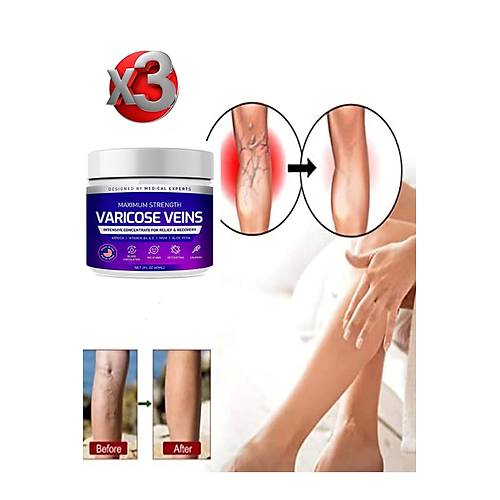 Maximum Strength Varicose Veins Bak�m Kremi 100 ml x 3 adet