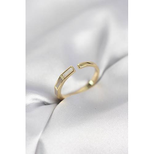 Gold Renk Sedefli �ubuk Model Kad�n Y�z�k