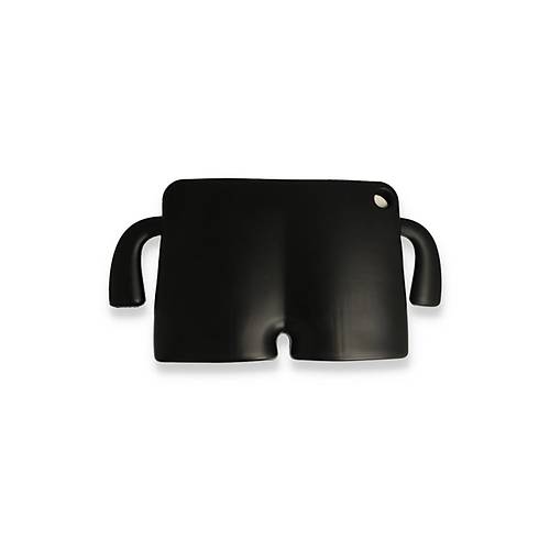 iPad 2022 10.9 (10.nesil) K�l�f Karakter Tablet Silikon - Siyah