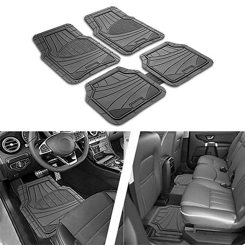 Promats Star Havuzlu Oto Araba Paspas� Universal Siyah