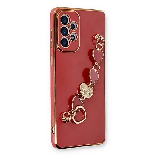 Galaxy A33 5G K�l�f Esila Silikon - K�rm�z�