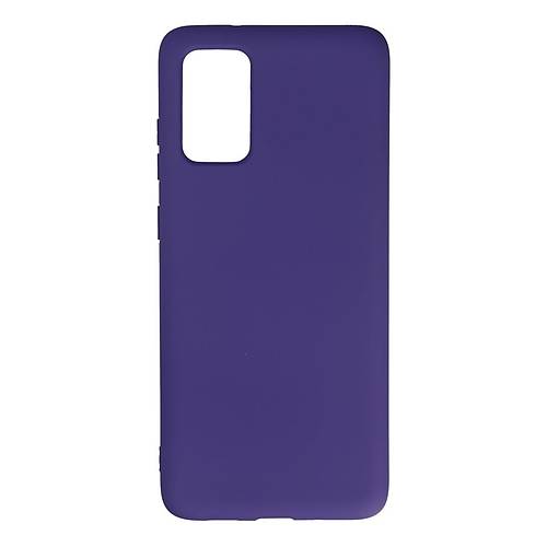 Galaxy S20 Plus K�l�f Nano i�i Kadife Silikon - Mor