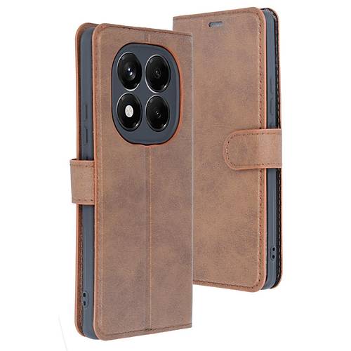 Redmi Note 14 4G K�l�f Trend S Plus Kapakl� K�l�f - Taba