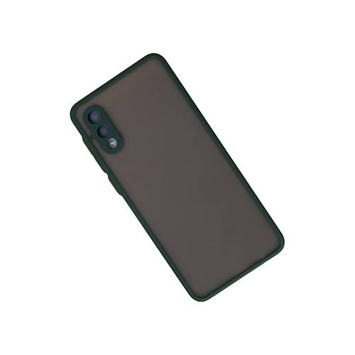 Galaxy A02 K�l�f Montreal Silikon Kapak - Ye�il