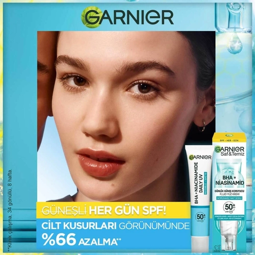 Y�z Bakim Kremi & Bha Niasinamid G�nl�k G�ne� Koruyucu Mat Doku SPF 50+
