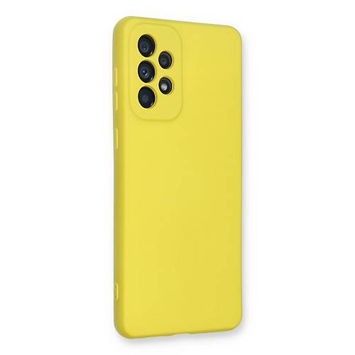 Galaxy A33 5G K�l�f Nano i�i Kadife Silikon - Sar�