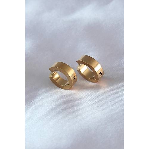 316L �elik Gold Renk S�k��t�rmal� Erkek K�pe