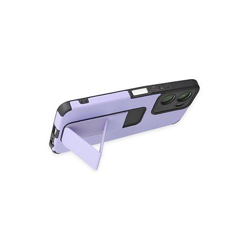 Y16 K�l�f Mega Standl� Silikon - Lila