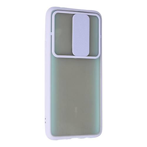 Redmi Note 8 Pro K�l�f Palm Buzlu Kamera S�rg�l� Silikon - Lila