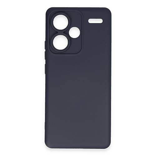 Redmi Note 13 Pro Plus K�l�f Nano i�i Kadife Silikon - Lacivert