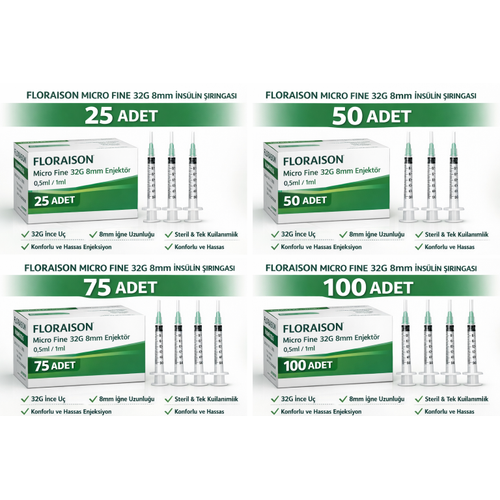 Floraison Micro Fine 32G 8mm Enjekt�r �ns�lin ��r�ngas�