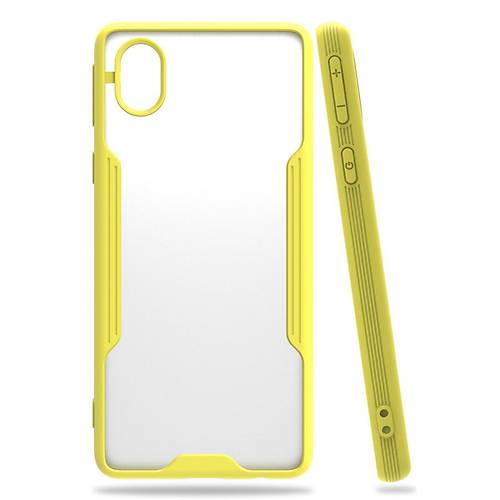 Galaxy A01 Core K�l�f Platin Silikon - Sar�