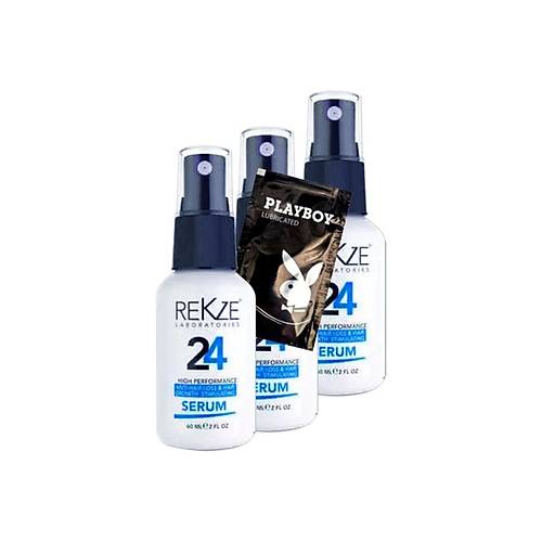 Mucizevi 3 Tane Sa� Besle D�k�lmeye 60 ml Sprey  REKZE24 Spray + Yan�nda Jel