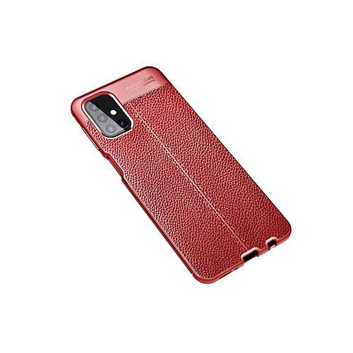 Galaxy M31S K�l�f Auto Focus Kapak - K�rm�z�