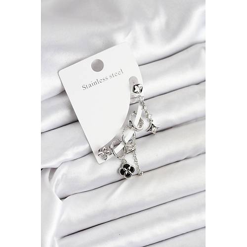 Pirin� G�m�� Renk Kad�n Set K�pe