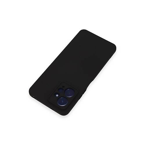 Redmi Note 12 4G K�l�f Nano i�i Kadife Silikon - Siyah