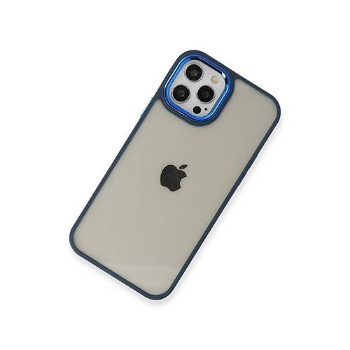 iPhone 12 Pro Max K�l�f Dora Kapak - Mavi