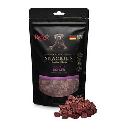 Snackies Natural Kuzu Etli K�p Tah�ls�z K�pek �d�l Mamas� 170 Gr