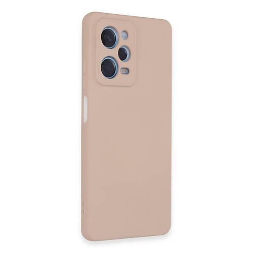 Redmi Note 12 Pro 5G K�l�f Nano i�i Kadife Silikon - Pudra