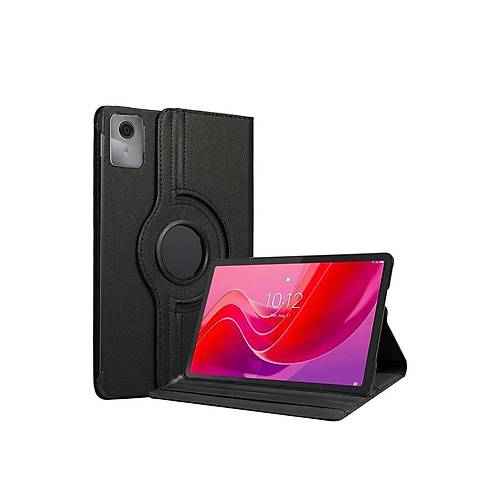 Tab M11 TB330FU 360 Tablet Deri K�l�f - Siyah