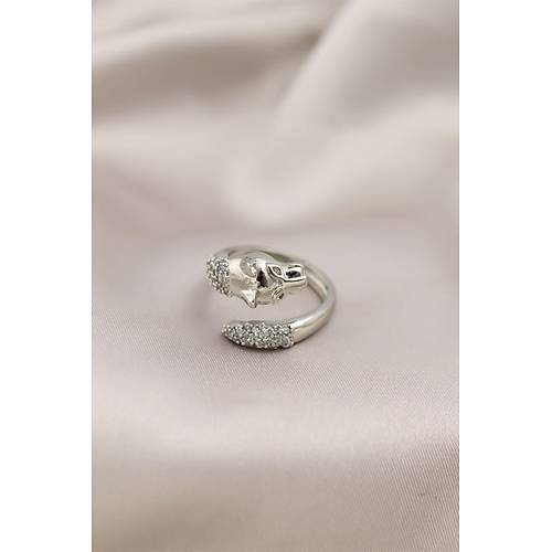 G�m�� Renkli Metal Kaplan Model Zirkon Ta�l� Kad�n Y�z�k