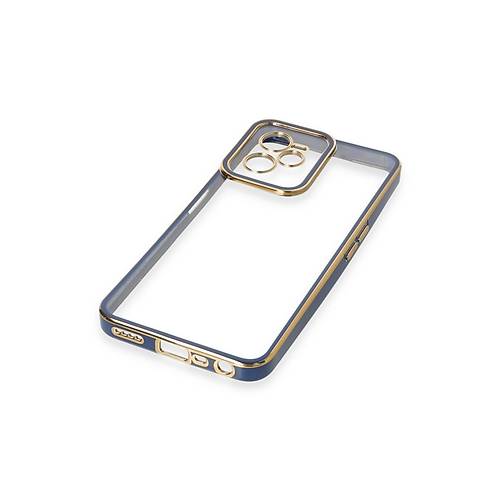 Realme C35 K�l�f Liva Lens Silikon - Mavi