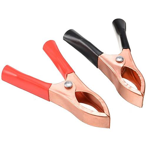 Mini Ak� Takviye Batarya Ma�as� Krokodil K�ska� Yal�t�ml� Siyah K�rm�z� 1 Tak�m Set