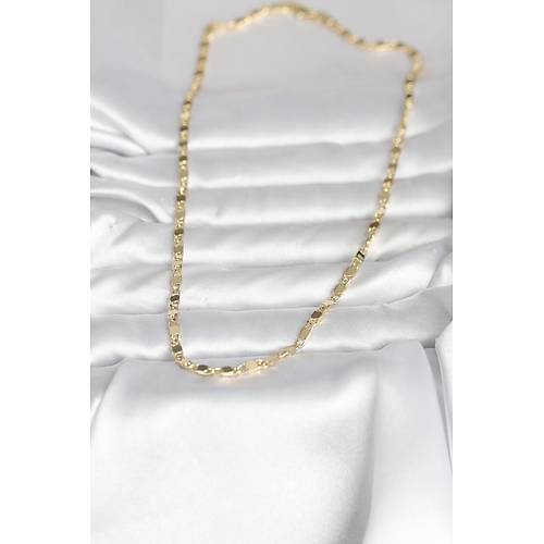 CM 14K Gold Renk Arpa Model 45 cm Kad�n Kolye