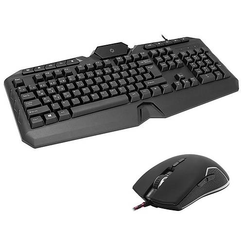 FRISBY FK-4865QU USB Q TR MM S�YAH KABLOLU GAMING KLAVYE MOUSE SET