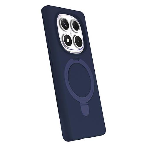 Redmi Note 14 Pro 5G Regal Magsafe Standl� Kapak - Lacivert