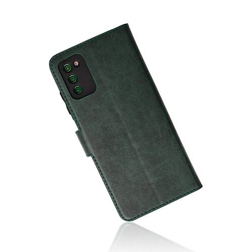 Galaxy A03S K�l�f Trend S Plus Kapakl� K�l�f - Ye�il