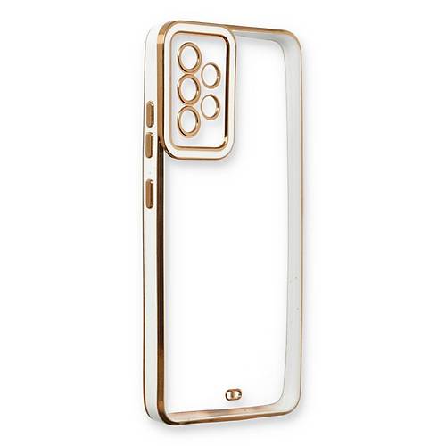 Galaxy A53 5G K�l�f Liva Lens Silikon - Beyaz