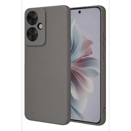 Reno 11F K�l�f First Silikon - Gri