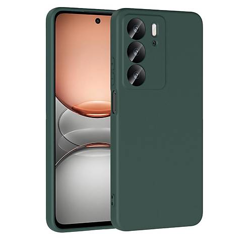 Realme C75 4G First Silikon - Koyu Ye�il