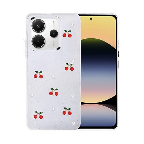 Redmi Note 14 4G Fiyonk Desenli Kapak - Desen 9