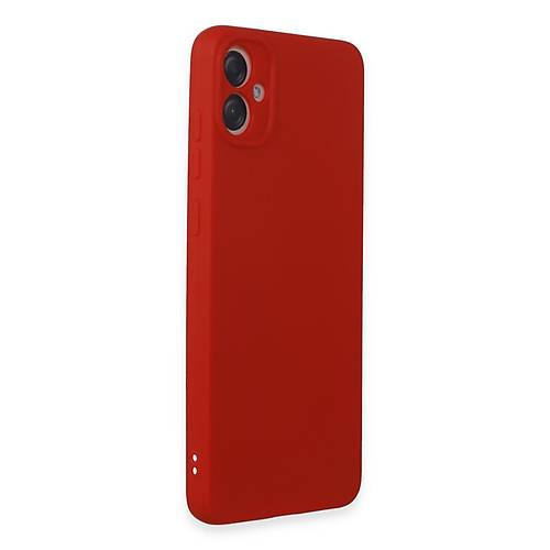 Galaxy A05 K�l�f First Silikon - K�rm�z�