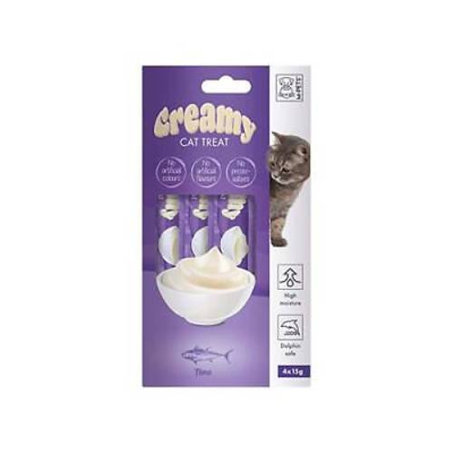 Ton Bal�kl� Krema Kedi �d�l Mamas� 4x15 Gr