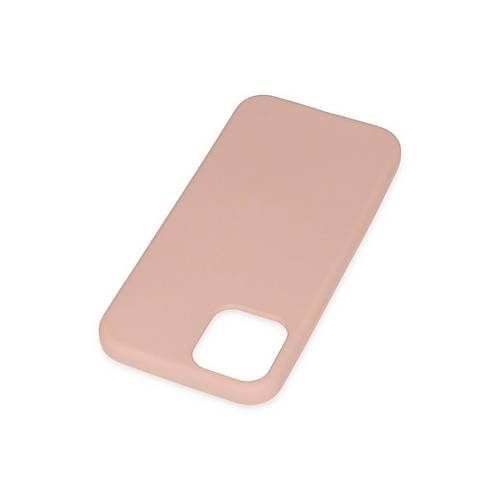 iPhone 11 Pro K�l�f Nano i�i Kadife Silikon - Pudra