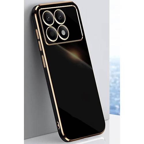 Poco X6 Pro K�l�f Volet Silikon - Siyah