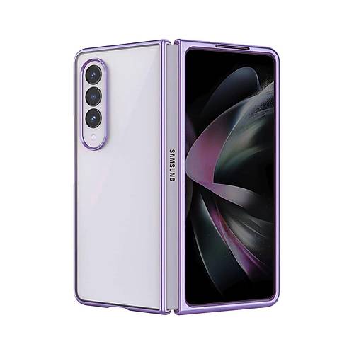 Galaxy Z Fold 4 K�l�f Fold Element Kapak - Mor