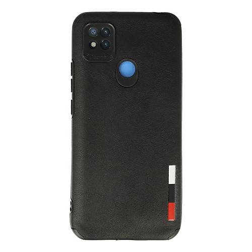 Redmi 9C K�l�f Loop Deri Silikon - Siyah