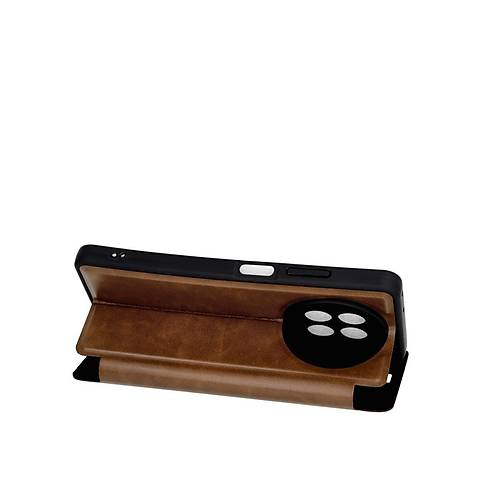 Realme 12 5G K�l�f Flip Cover - Taba
