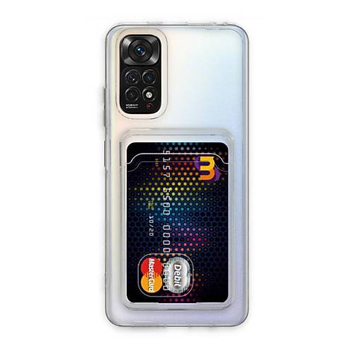Redmi Note 11 K�l�f Kart �effaf Silikon - �effaf