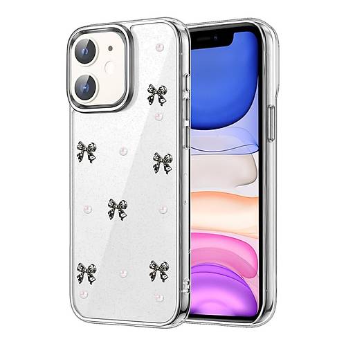 iPhone 11 Fiyonk Desenli Kapak - Desen 8