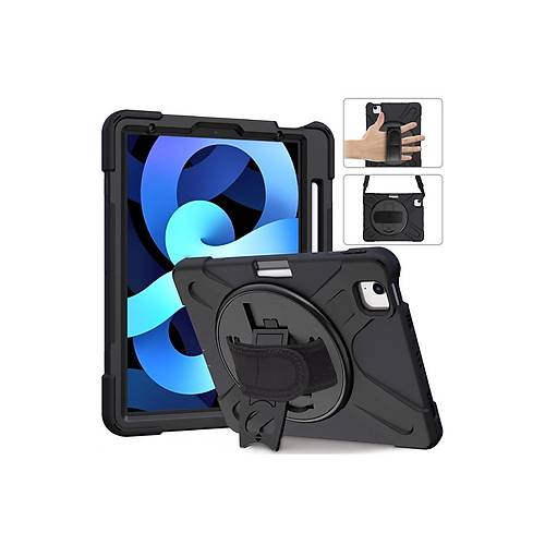 iPad 2022 10.9 (10.nesil) K�l�f Amazing Tablet Kapak - Siyah