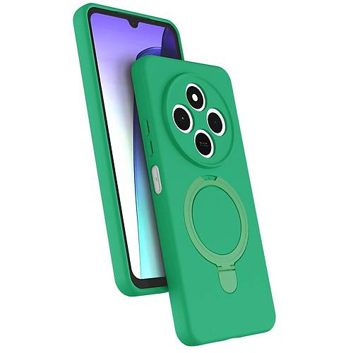 Redmi 14C Regal Magsafe Standl� Kapak - Ye�il