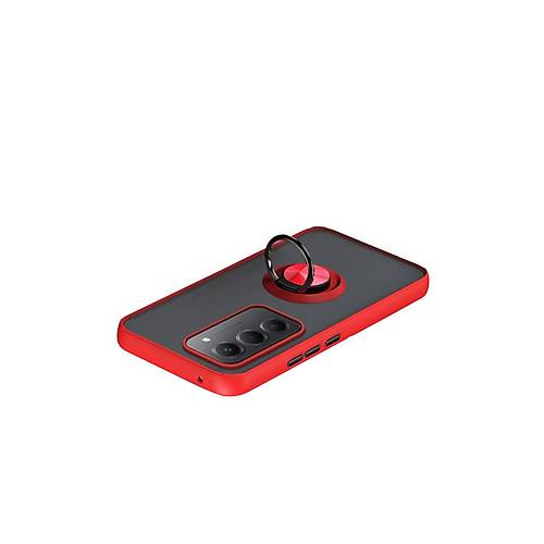 Redmi 15 4G Montreal Y�z�kl� Silikon Kapak - K�rm�z�
